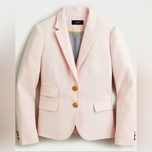 J.Crew Dalton blazer in Italian cotton-linen size 00 NWT